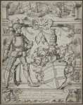 Vischer Hieronymus Design of a Stained-Glass Panel with the Coat of Arms of Hans von Andlau - Hermitage